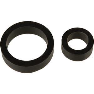 TITANMEN - ANILLOS DE SILICONA - PACK DOBLE NEGRO