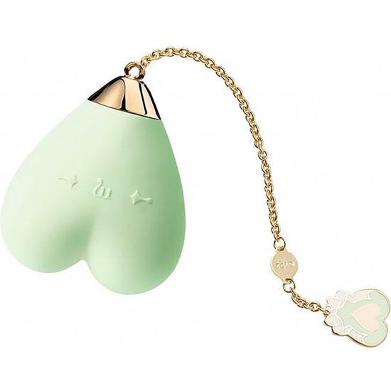 ZALO BABY HEART VIBRADOR - VERDE - Imagen 4
