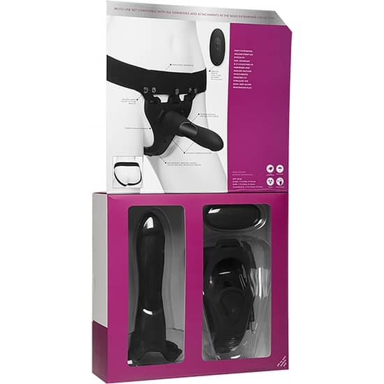 BE IN CHARGE - DILDO VIBRADOR NEGRO - Imagen 3