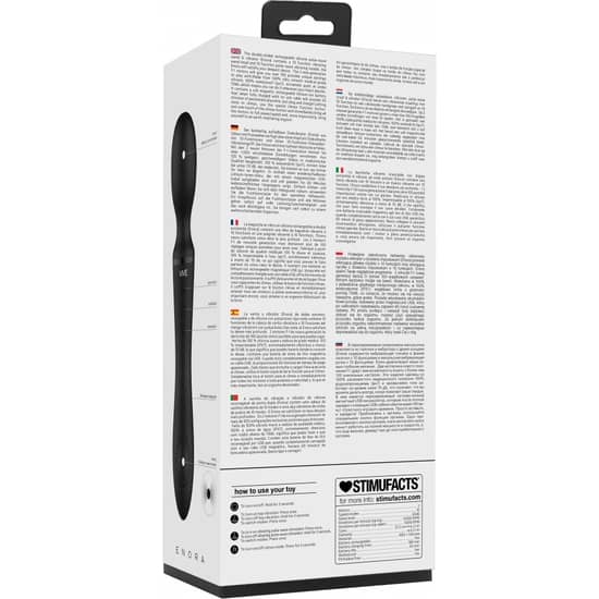 ENORA - VARITA Y VIBRADOR - NEGRO - Imagen 3