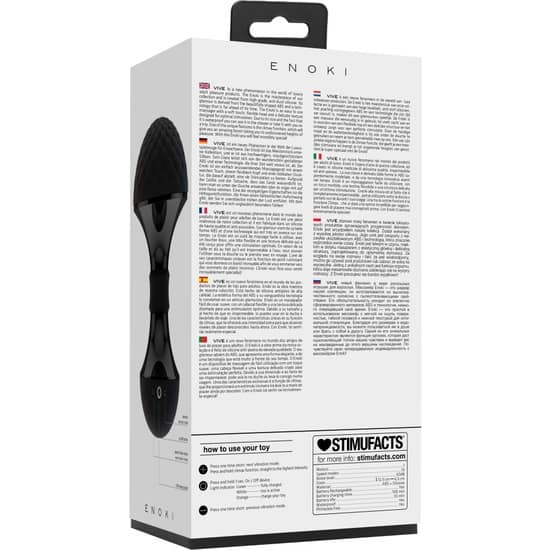 VIVE -ESTIMULADOR CABEZA FLEXIBEL- NEGRO - Imagen 3