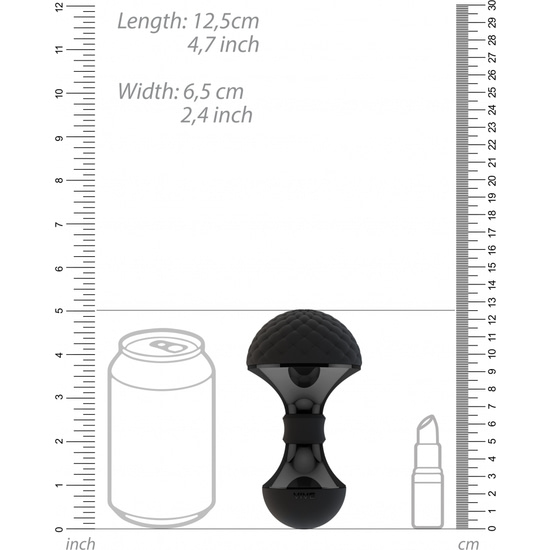 VIVE -ESTIMULADOR CABEZA FLEXIBEL- NEGRO - Imagen 4