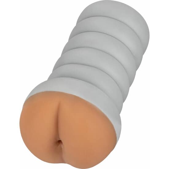 RIBBED GRIPPER TIGHT MASTURBADOR ANO - MARRÓN - Imagen 4