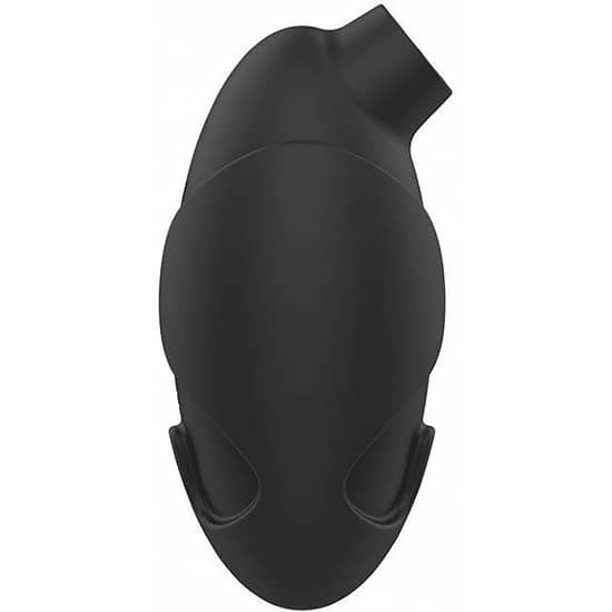 ESTIMULADOR VIBRADOR Y SUCCIONADOR - NEGRO