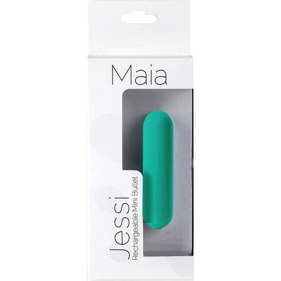 JESSI - BALA VIBRADORA DE SILICONA TURQUESA